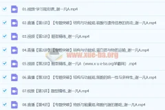 2024高三高考生物 谢一凡 A班寒假班