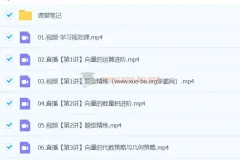 刘天麒 2024高一数学 A+春季班