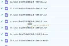 2025吴在望生化理解记忆提高班
