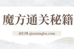魔方通关秘籍一单利润有39.9，被人忽略的蓝海项目，几乎是零成本