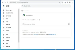 Supermium 浏览器 v122.0.6261.152(R6)
