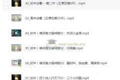 杨自豪：爆破作文课程（初中+高中语文作文）48节(完结)