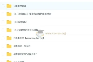都运欢 初一历史培训班（春上·全国版·A+）