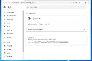 Supermium 浏览器 v122.0.6261.152(R6)