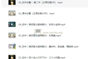 杨自豪：爆破作文课程（初中+高中语文作文）48节(完结)