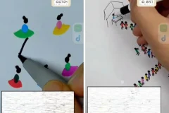 抖音画立体小人，懒人不露脸直播玩法，引流猛变现快，一单19.9，日收益破千