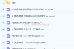 初中数学 2024初一数学 朱韬数学 S班春季下 A+班春季下