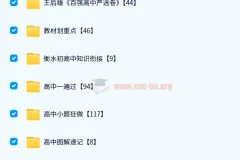 2024教辅资料PDF电子版网盘资源合集【高中汇总】