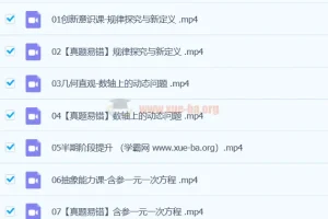 朱韬数学 2024初一数学 秋季班下