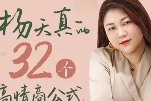 杨天真 32 个高情商公式完整版