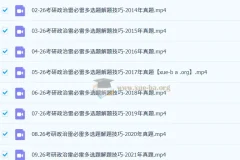 2026 考研政治 石磊政治 9月“雷必雷”选择题解题技巧全精讲