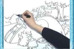 儿童创意美术100课：系统教学视频全集