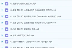 何连伟物理 2024高三高考物理 二轮精讲 A班春季班