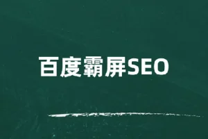覃加波百度霸屏SEO