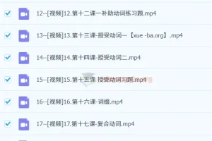 2024届 一轮复习章节补充部分副词·连词·敬语·句型