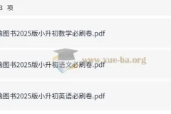 25春语数英小学六年级 小升初必刷卷 含答案