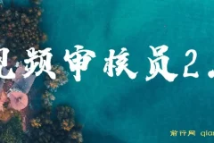 视频审核员2.0，可批量可矩阵，单日日入20-150+