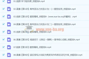 2024高三高考英语 林懿琼 寒假A班