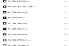 天正建筑设计 施工图制作详讲 工程师亲讲