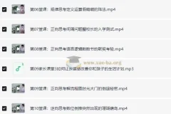 满分学霸的数学思维课