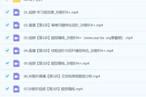 2024高二物理 孙竞轩物理 A+春季班