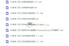 2025高三高考语文 何信语文全年全程