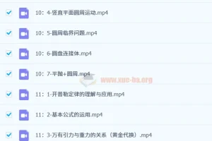 赵玉峰物理高一物理+高二物理VIP全年班