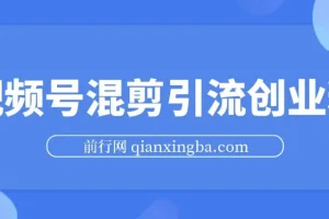 精华帖视频号混剪500万播放引流17000创业粉，单日直接过万变现