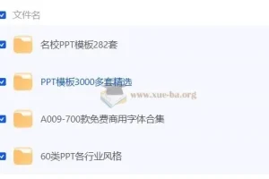 【PPT模板】某宝付费PPT模板10000多套