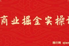 AI商业掘金实操课，小白也能上手的AI创收课（31课）
