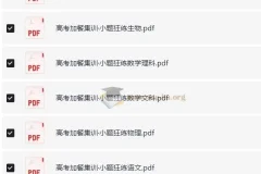 高考加餐集训·小题狂练 (全科目)