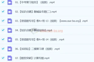 2024初中初三中考化学 寒假春季班 陈耀泉