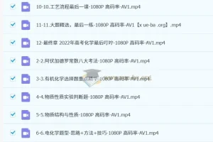 一化儿 高考化学 2022-2024高考冲刺
