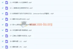 大摄狼邹总手机摄影爱好班零基础学会手机摄影构图