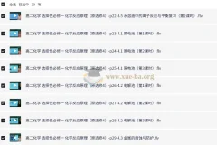 新人教版高中化学选择性必修1《化学反应原理》全套视频