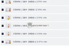汉语拼音入门教学