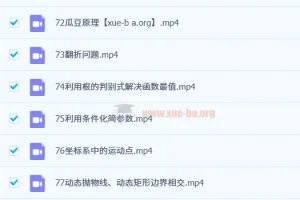 【唐数】唐老师二次函数大综合102个视频