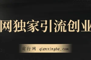 全网独家引流创业粉，有操作就有流量，单人单日引流500+，不封号、不费号