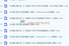 2024高三高考语文 刘聪 A+寒假班