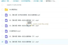 2025高三高考化学 成功化学 A+ 暑假班 秋季班 寒假班 春季班