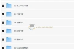 小学生优秀有声作文合集