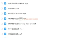 乐乐英语 爆笑语法 视频教程
