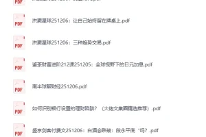 《2025年12月6日付费文章合集》[PDF]