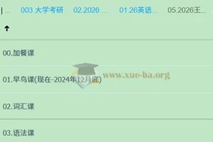 大学英语 2026 考研英语 王晶婷