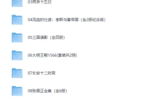 《十部历史权谋经典书单推荐合集》（看透人性与权力博弈的必读佳作）[PDF]