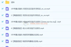 陈潭飞化学 2024初三中考化学 S春季班