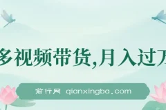多多视频带货：上月搞了1.68万，无脑搬运就行了