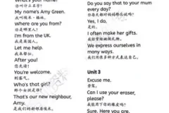 人教版PEP英语课本+听力音频全收录