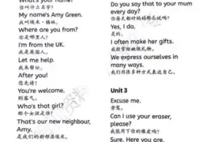 人教版PEP英语课本+听力音频全收录
