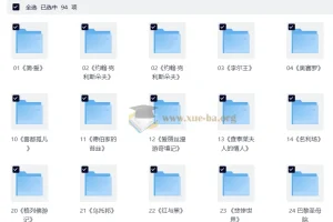 大先生说 世界名著大师课 (音频+电子书)